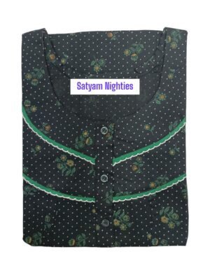 Satyam Nighties Regular Size Cotton Nighty - Comfort & Style Combined