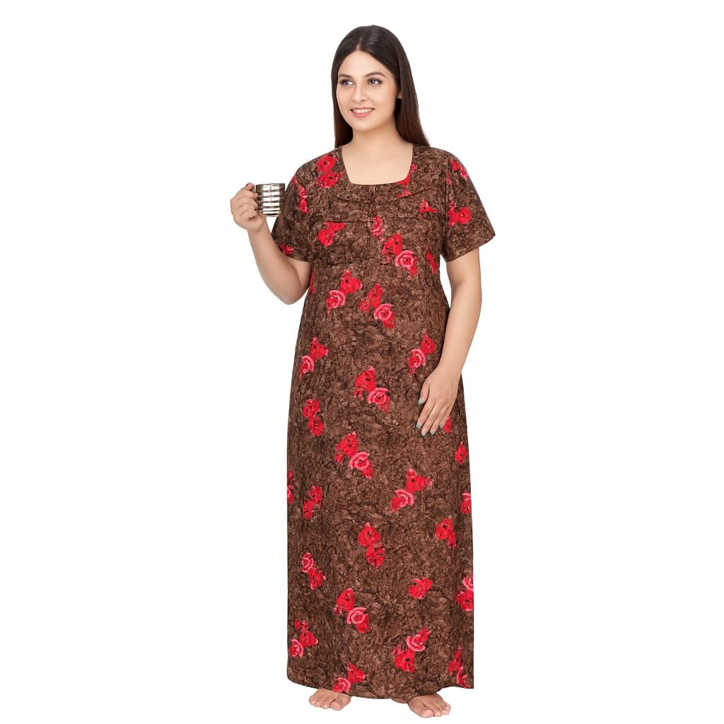 Women Satyam Nighties Bizzy Lizzy 3XL Nighty