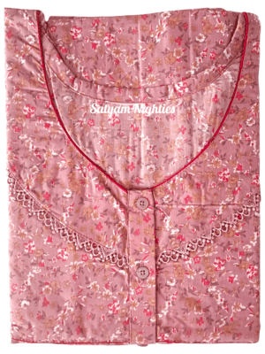 Satyam Women's Plus Size Nighty 3XL | Soft Bizzy Lizzy Sleepwear