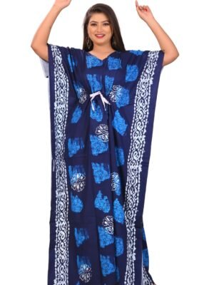 Women's Cotton Kaftan Nighty in L Size