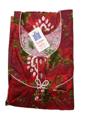 Satyam Nighties Women’s Soft Cotton Nighty – Regular Size