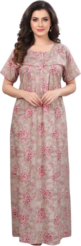 Satyam Nighties Women Bizzy Lizzy 2XL Nighty