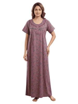 Satyam Nighties Women’s Alpine Nighty – 2XL Comfort Fit